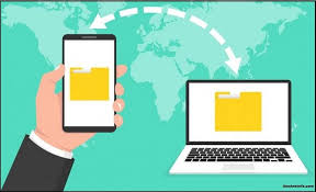 Phone to laptop file transfer online
