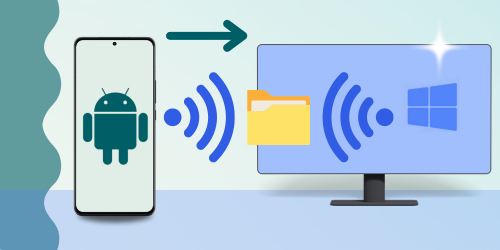 Android to PC wireless transfer
